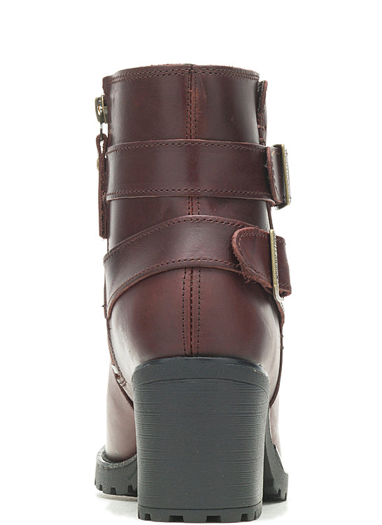 
                  
                    HARLEY-DAVIDSON® FOOTWEAR Women's Double-Strap LaLanne Motorcycle Riding Boots | Brown
                  
                