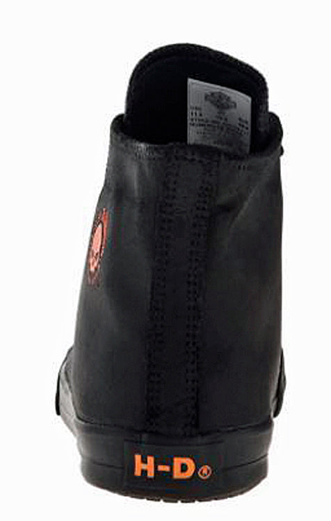 
                  
                    HARLEY-DAVIDSON® FOOTWEAR Men's Baxter Leather High Top Sneakers | Lifestyle Casual | Black & Orange
                  
                