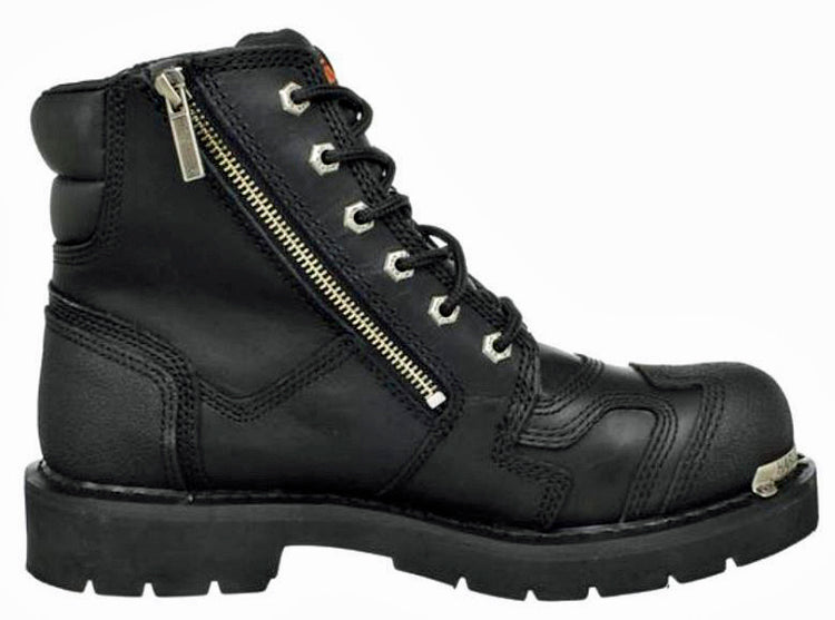
                  
                    HARLEY-DAVIDSON® FOOTWEAR Men's Steinman Hi Motorcycle Riding Sneakers | Black | Ankle Protection | Second Pair of Laces
                  
                