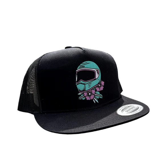 Renegade Babes Helmet Flash Snapback Flat Brim Hat