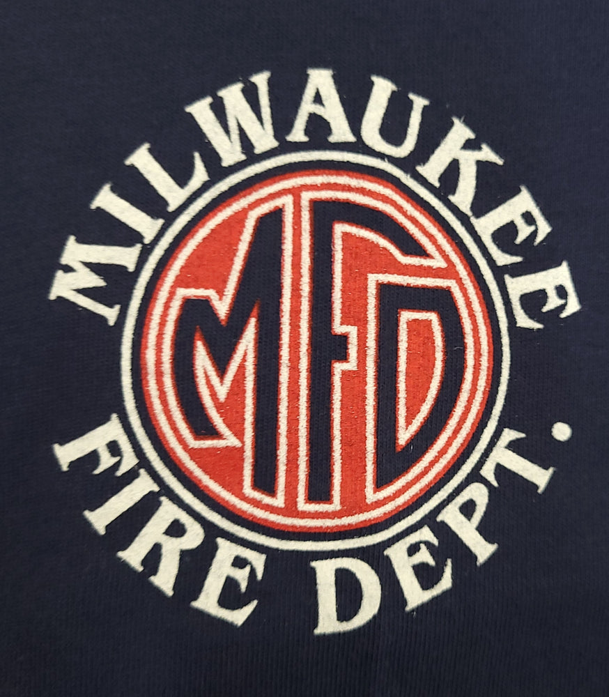 
                  
                    House of Harley-Davidson® Men's Milwaukee Firefighter Short Sleeve T-Shirt | Blue
                  
                