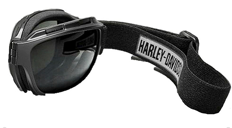 
                  
                    Harley-Davidson® Unisex Wiley X® Bend Goggles | Collapsible | Smoke Grey Lenses | Matte Black Frames
                  
                