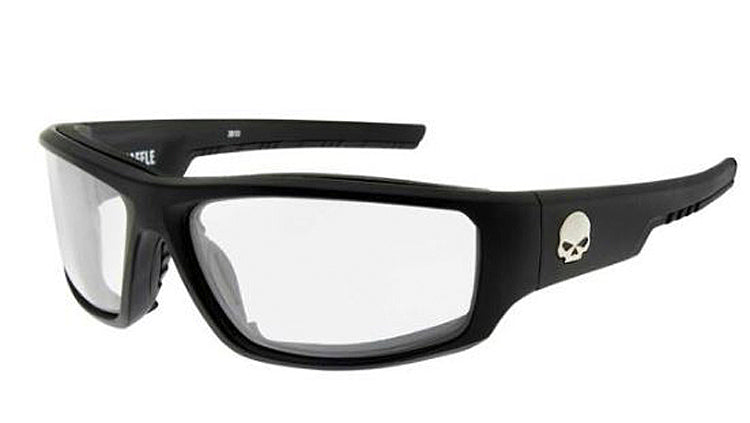 Harley-Davidson® Men's Wiley X® Baffle Sunglasses | Clear Lenses | Matte Black Frames