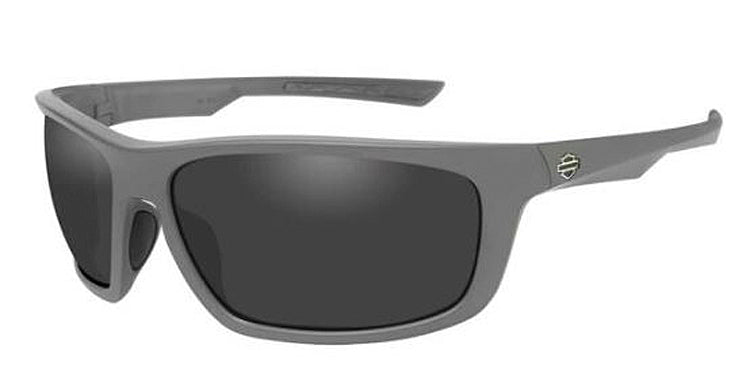Harley-Davidson® Men's Wiley X® Gears Sunglasses | Smoke Grey Lenses | Matte Graphite Frames