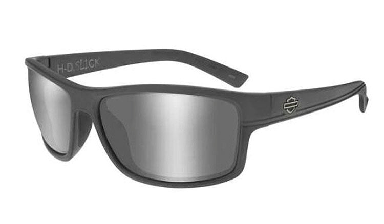 
                  
                    Harley-Davidson® Men's Wiley X® Slick Sunglasses | Silver Flash Lenses With Smoke Grey Base | Matte Graphite Frame
                  
                