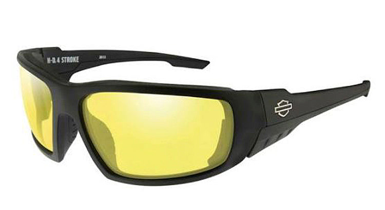 
                  
                    Harley-Davidson® Men's Wiley X® 4 Stroke Sunglasses | Yellow Lenses | Matte Black Frames
                  
                