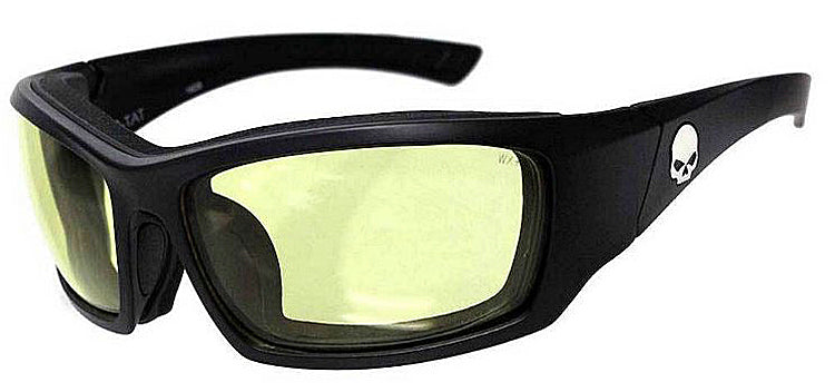 
                  
                    Harley-Davidson® Men's Wiley X® Tattoo Skull Sunglasses | Yellow Lenses | Matte Black Frames
                  
                