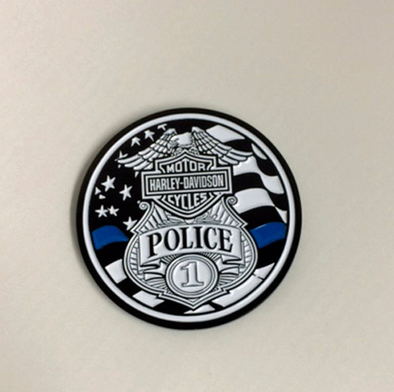 
                  
                    House of Harley-Davidson® Police Challenge Coin | Collectors' Quality
                  
                
