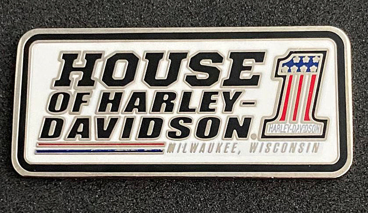 House of Harley-Davidson® #1 Logo Custom Rider Pin
