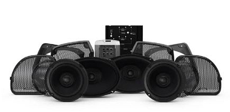 
                  
                    Rockford Fosgate® Four Speaker & Amp Kit
                  
                