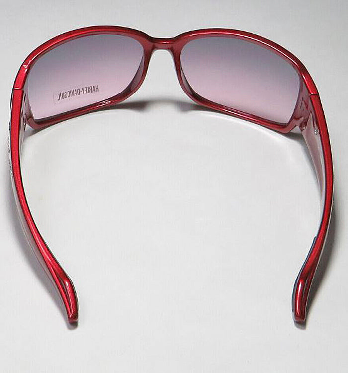 
                  
                    Harley-Davidson® Women's Wings Bling Sunglasses | Pearl Red Frame
                  
                