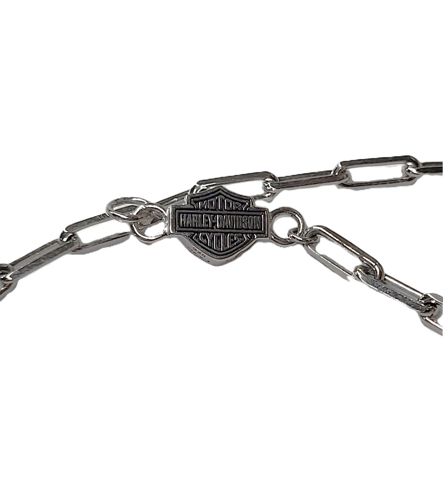 
                  
                    Harley-Davidson® Women's Small Paper Clip Chain Layering Bracelet | Two Sizes
                  
                