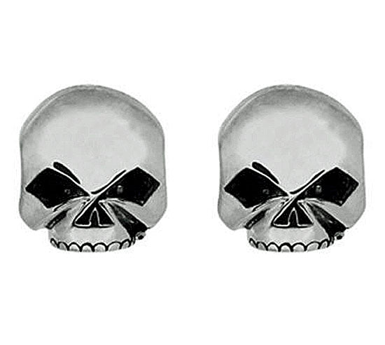 Harley-Davidson® Women's Skull Post Earrings