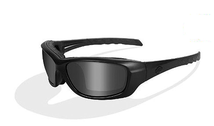 
                  
                    Harley-Davidson® Men's Wiley X® Gravity Bar & Shield® Sunglasses | Smoke Grey Lenses | Matte Black Frames
                  
                