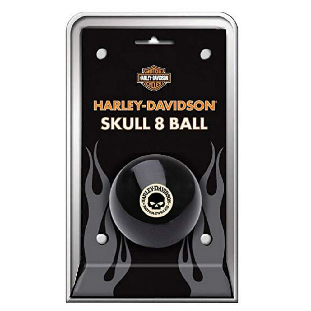 
                  
                    Harley-Davidson® Willie G® Skull 8 Ball | Billiard Ball
                  
                