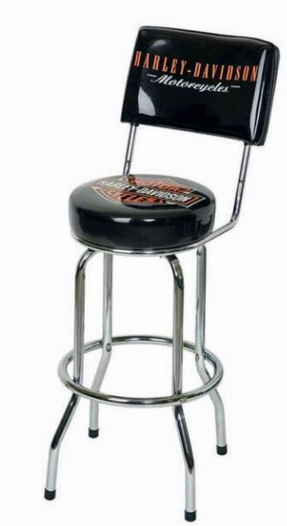 
                  
                    Harley-Davidson® Bar & Shield® Bar Stool With Backrest
                  
                