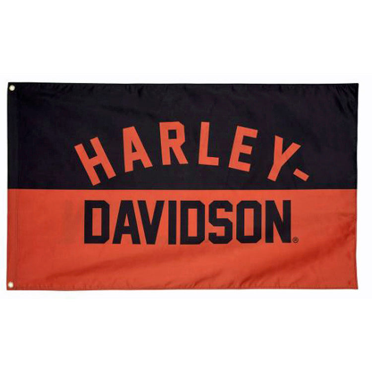Harley-Davidson® Retro Contrast Flag | Large