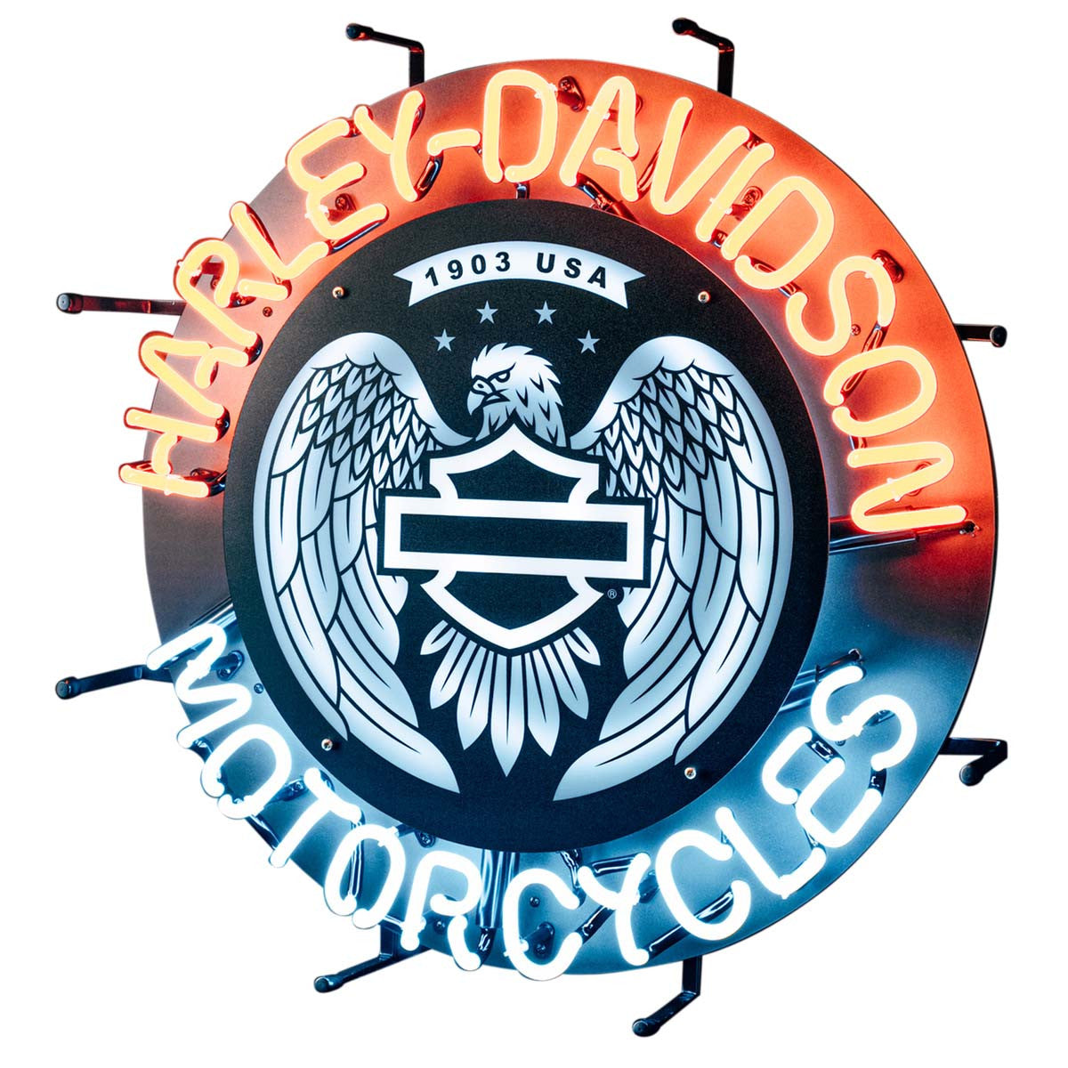 
                  
                    Harley-Davidson® Bar & Shield® Eagle Neon Sign
                  
                