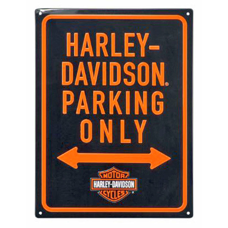 Harley Davidson® Parking Only Tin Sign