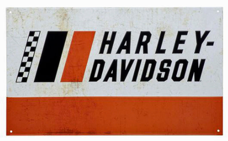 Harley-Davidson® Racing Stripes Tin Sign