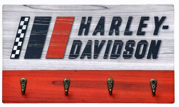 
                  
                    Harley-Davidson® Racing Stripes Key Rack
                  
                
