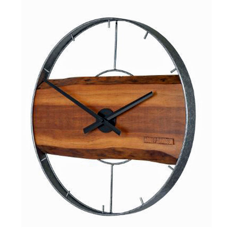 
                  
                    Harley-Davidson® Driftwood Clock
                  
                