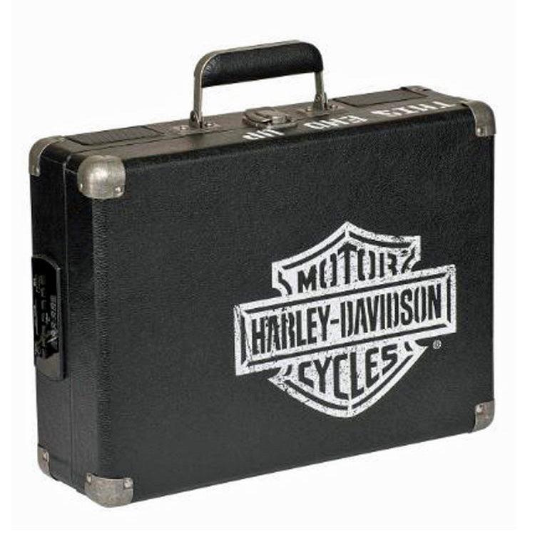 
                  
                    Harley Davidson® Bar & Shield® Portable Record Player | Three Speeds
                  
                