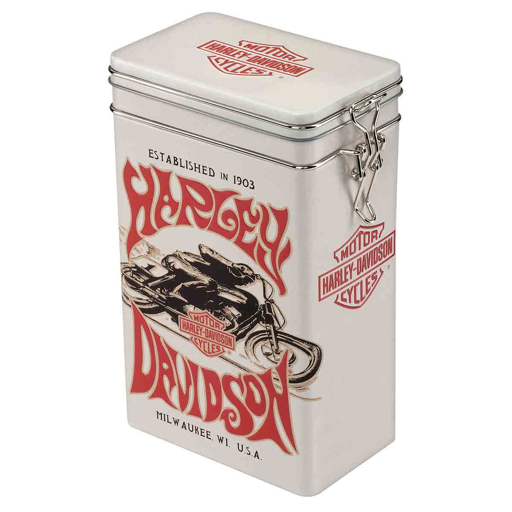 Harley-Davidson® 1970's Racer Storage Tin