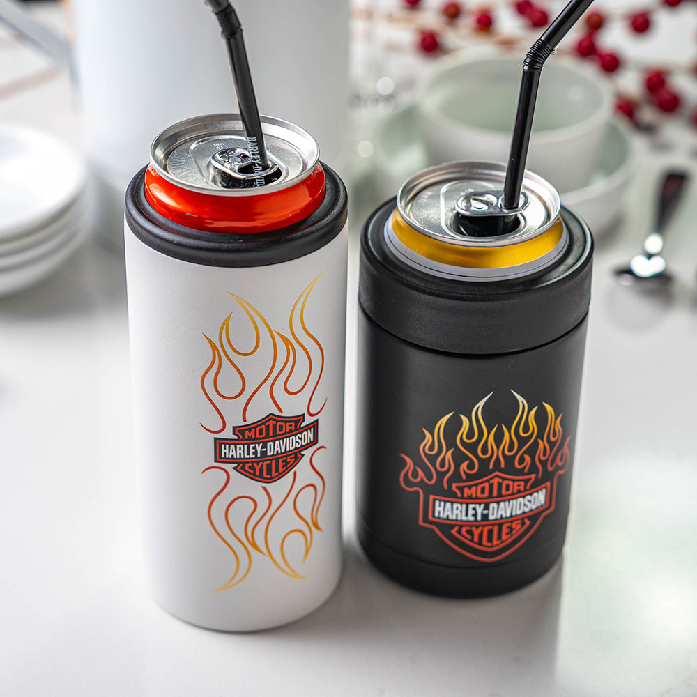 
                  
                    Harley-Davidson® Bar & Shield® Flames Can Cooler Set
                  
                