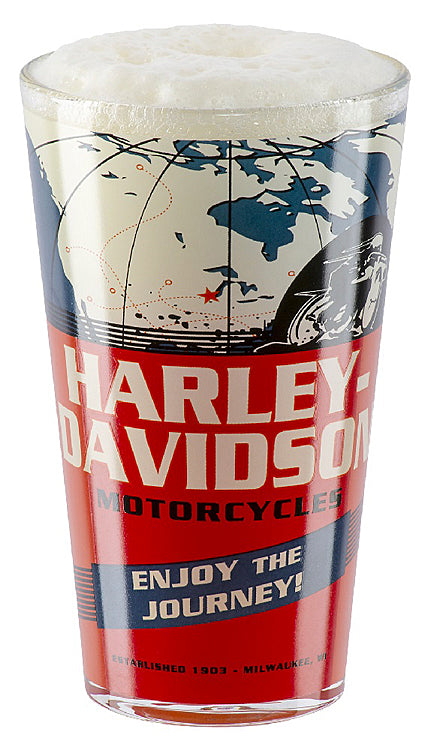 
                  
                    Harley-Davidson® Vintage Poster Pint Glass Set | Set Of Four
                  
                