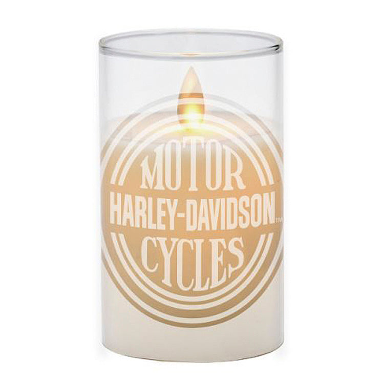 Harley-Davidson® Circle Logo LED Flameless Candle