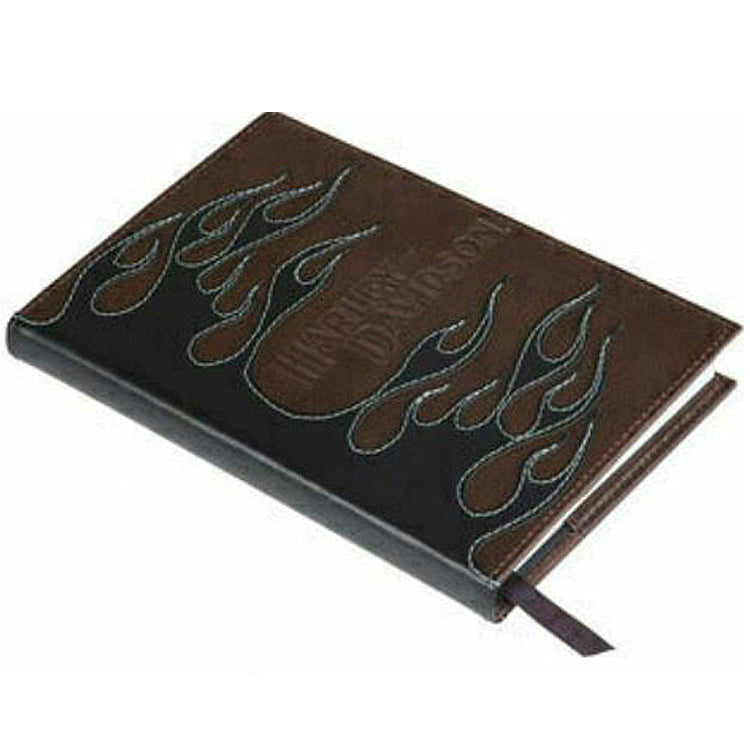 
                  
                    Harley-Davidson® Leather Flames Journal | Contrasting Stitching
                  
                