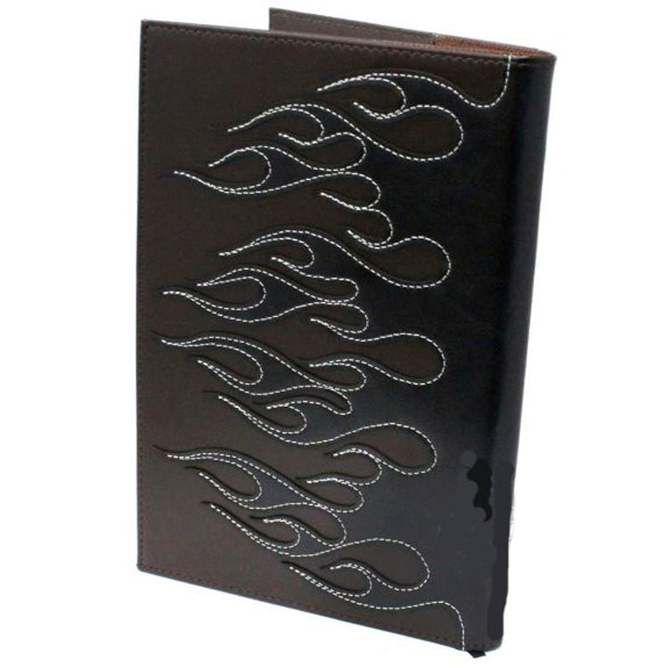 
                  
                    Harley-Davidson® Leather Flames Journal | Contrasting Stitching
                  
                