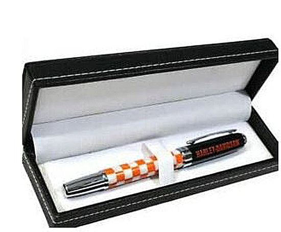 Harley-Davidson® Checkered Ink Pen | Refillable | Gift Box