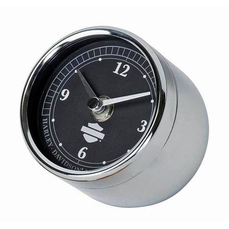 Harley-Davidson® Speedometer Desk Clock | Chrome Plated
