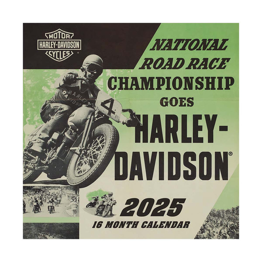 Harley-Davidson® 2025 Race Day Poster Mini Calendar