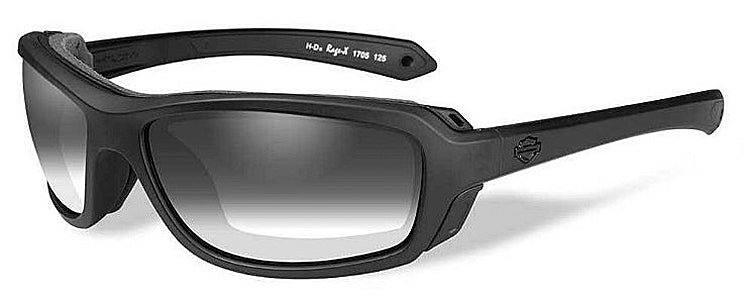 
                  
                    Harley-Davidson® Men's Wiley X® Rage-X Sunglasses | Light Adjusting Smoke Grey Lenses | Matte Black Frames
                  
                