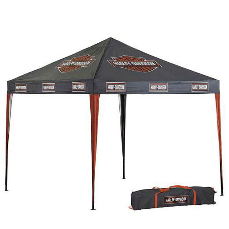 Harley-Davidson® Bar & Shield® Outdoor Instant Canopy | Steel Frame