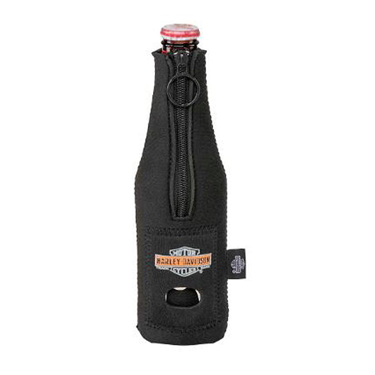 
                  
                    Harley-Davidson® Pre-Luxe Zip-Up Bottle Cooler | Neoprene | Includes Bottle Opener
                  
                
