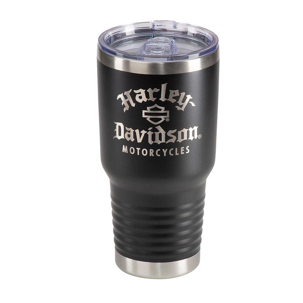 Harley-Davidson® Old English Travel Tumbler