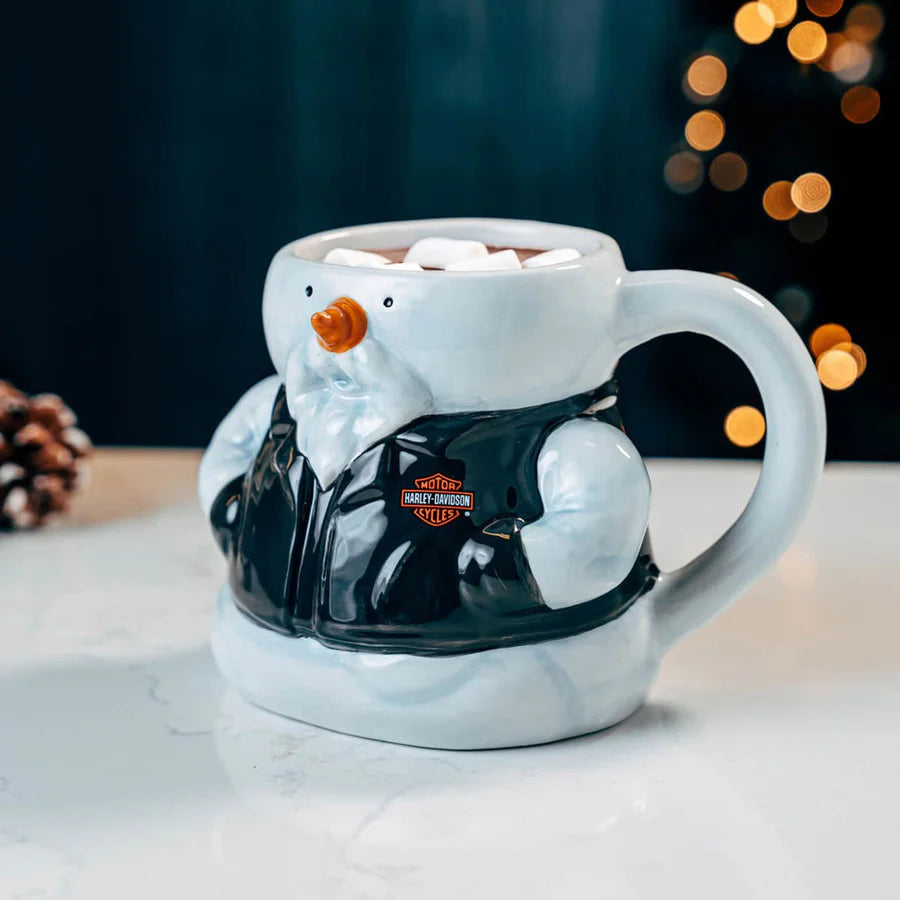 
                  
                    Harley-Davidson® 2024 Biker Snowman Sculpted Mug
                  
                