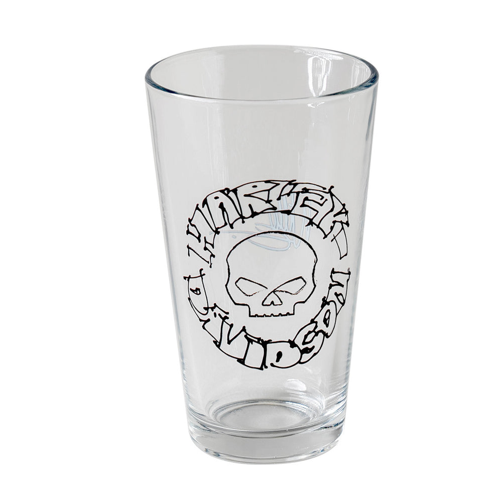 
                  
                    Harley-Davidson® Willie G® Sketch Skull Pint Glass
                  
                