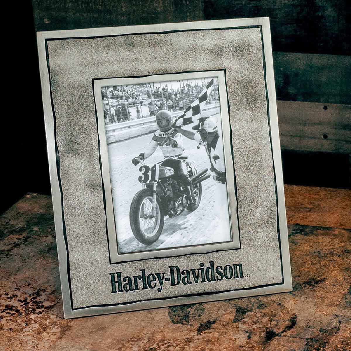 
                  
                    Harley-Davidson® Pewter Picture Frame
                  
                