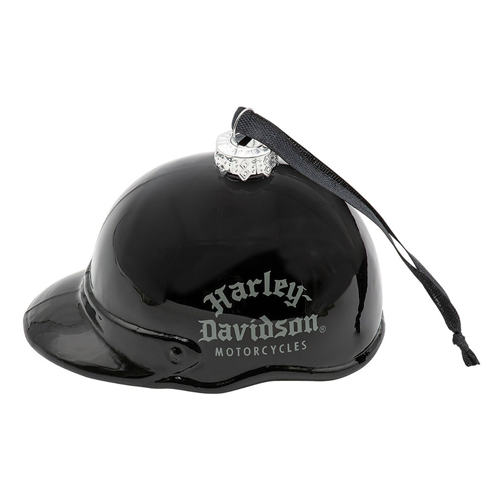 Harley-Davidson® Old English Helmet Ornament