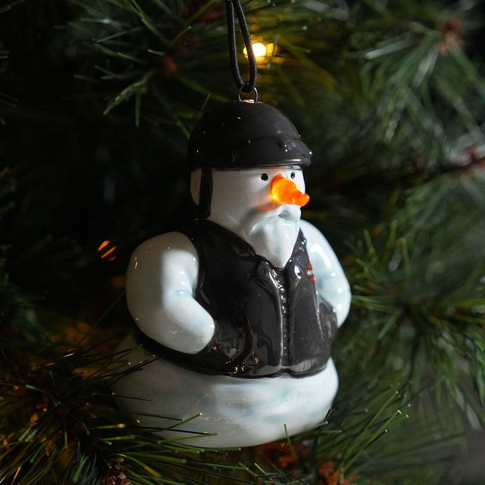 
                  
                    Harley-Davidson® Biker Snowman LED Ornament
                  
                