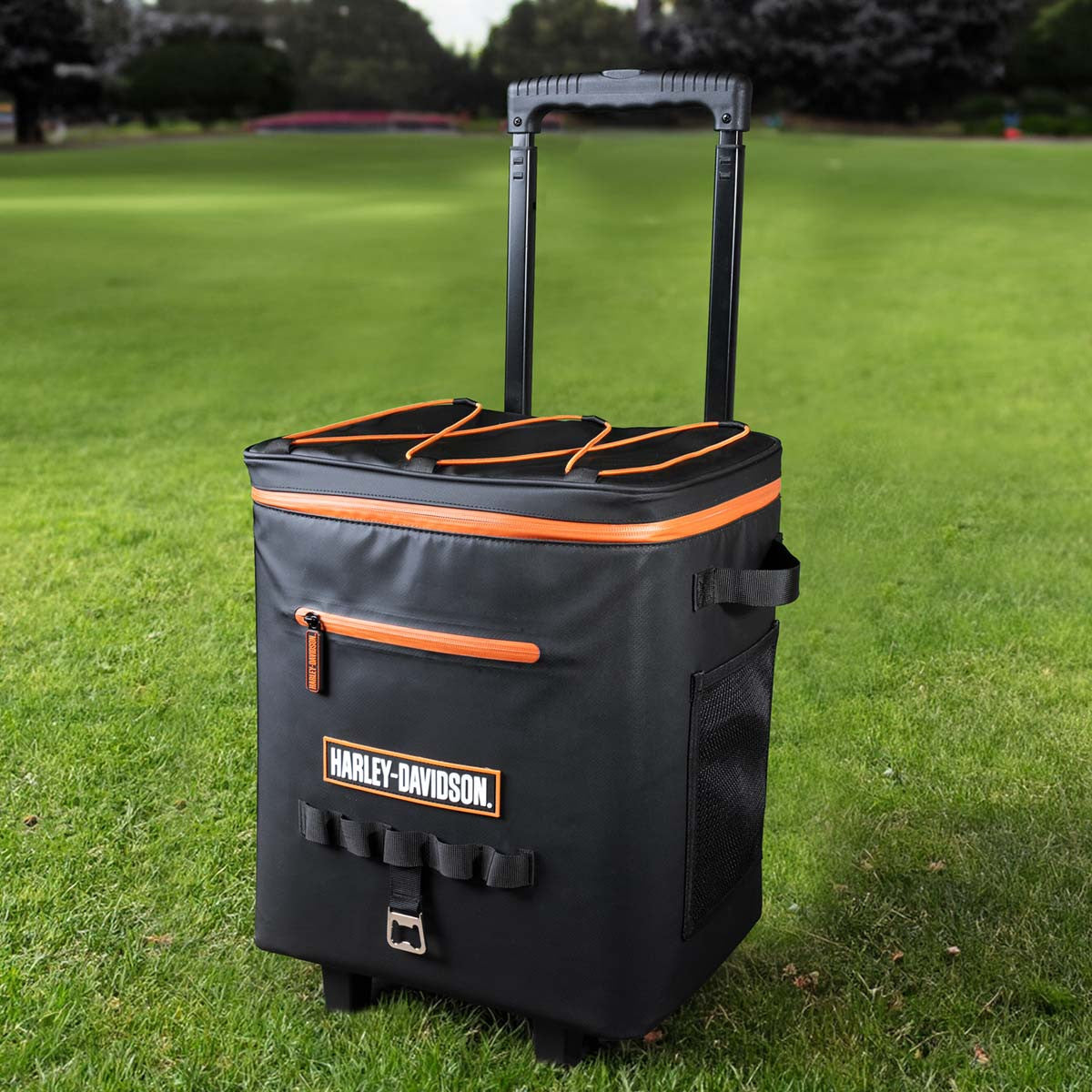 
                  
                    Harley-Davidson® Bar & Shield® Eagle Portable Rolling Cooler
                  
                