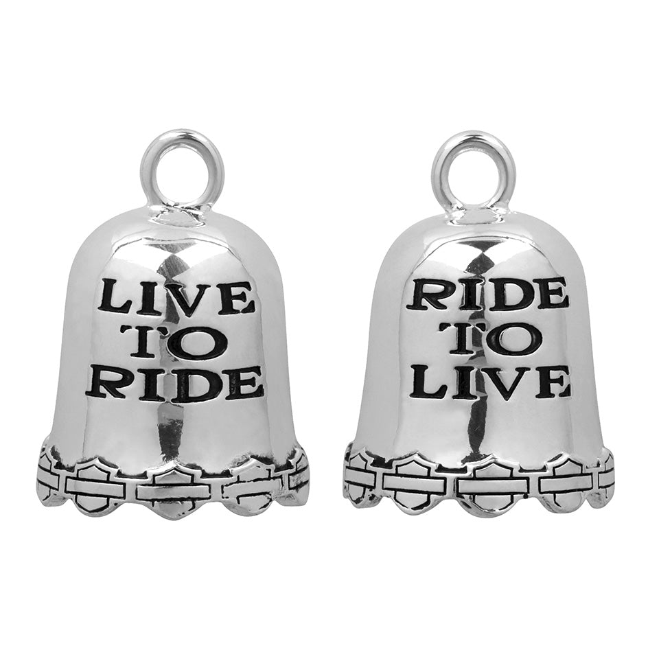 
                  
                    Harley-Davidson® Silver-Tone Ride Bell | Live to Ride | Bar & Shield®
                  
                