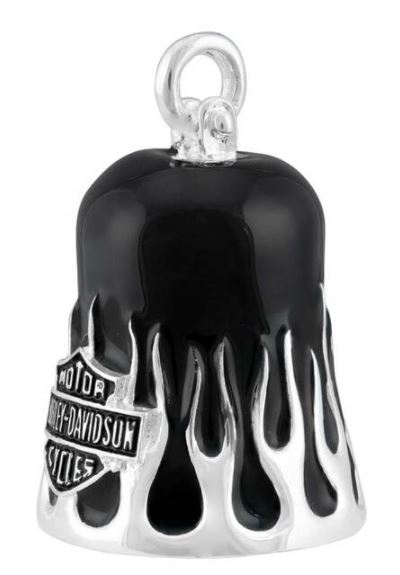 
                  
                    Harley-Davidson® Textured Flames Ride Bell | Black Contrast
                  
                