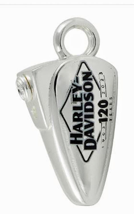 
                  
                    Harley-Davidson® 120th Anniversary Silver-Tone Tank Ride Bell | Collectors' Quality
                  
                