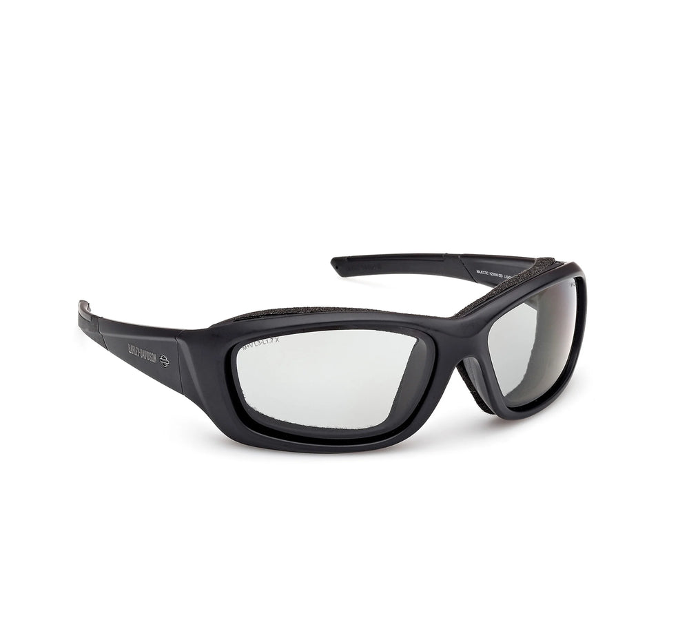 
                  
                    Harley-Davidson® MAJESTIC Motorcycle Riding Sunglasses - Black, Clear Smoke
                  
                